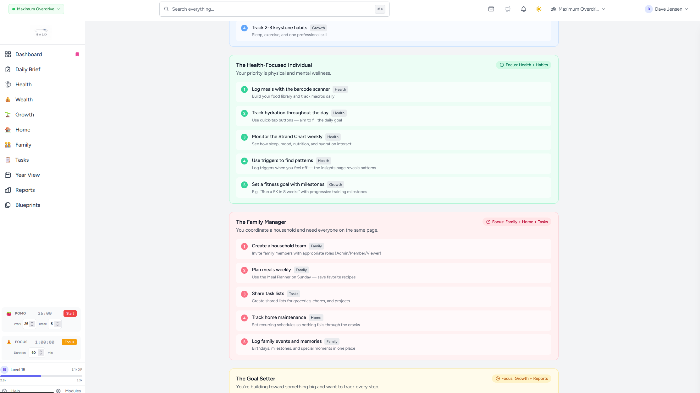 HALO — Budgets That Practically Run Themselves